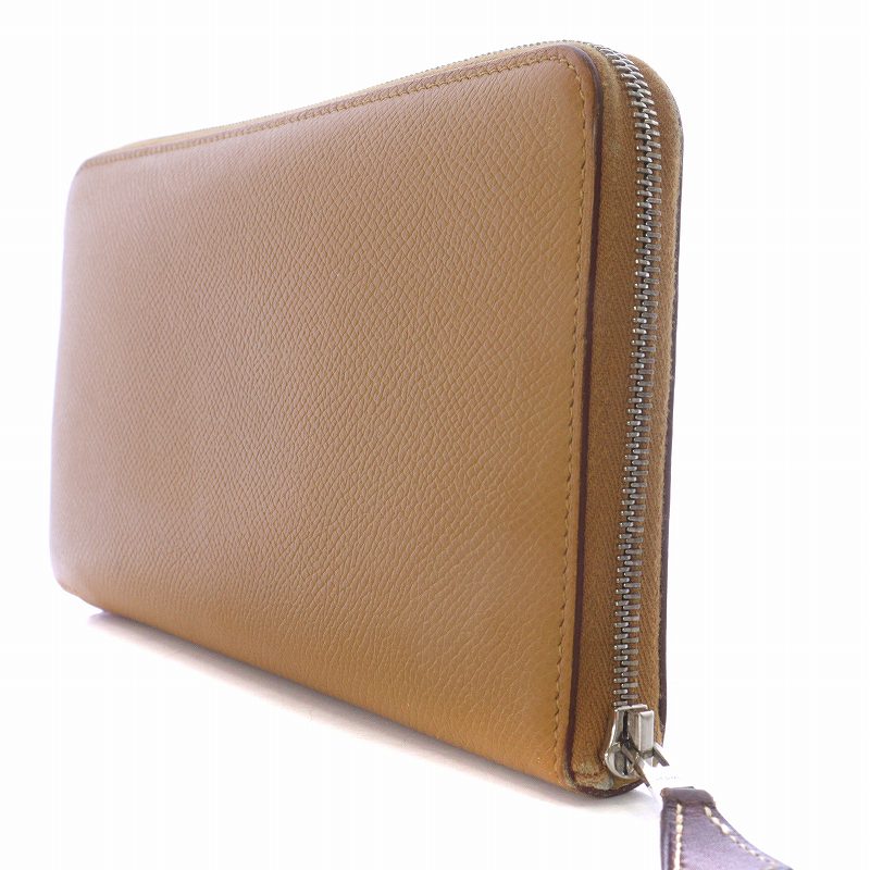 エルメス HERMES アザップ ロング シルクイン 長財布 ヴォーエプソン 