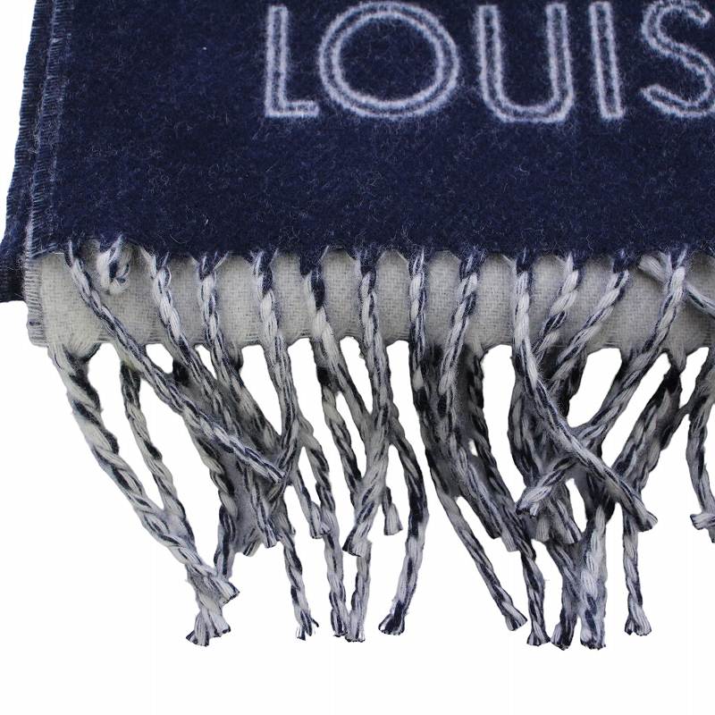 ルイヴィトン LOUIS VUITTON 23AW 新作 マフラー モノグラム シャドウ 