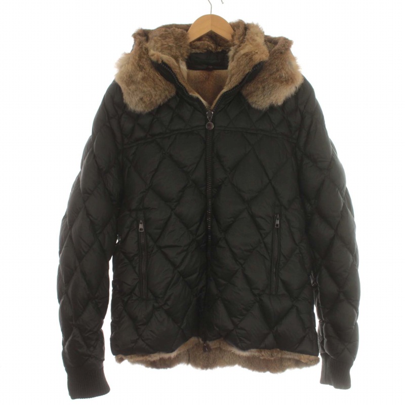 モンクレール MONCLER BASTOGNE バストーニュ ダウン ジャケット 毛皮