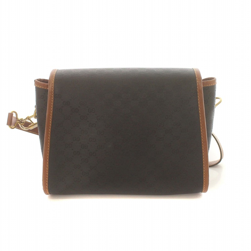グッチ GUCCI ショルダーバッグ マイクロGG ゴールド金具 ターンロック 