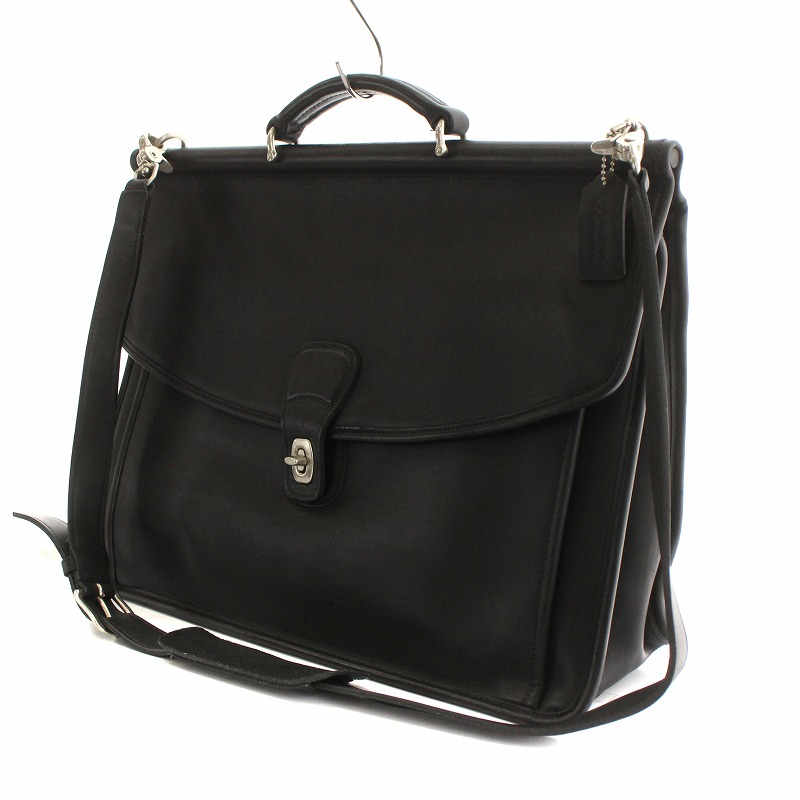 COACH(コーチ) ビジネスバッグ ビークマンブリーフ 5266 黒 本体ロック 