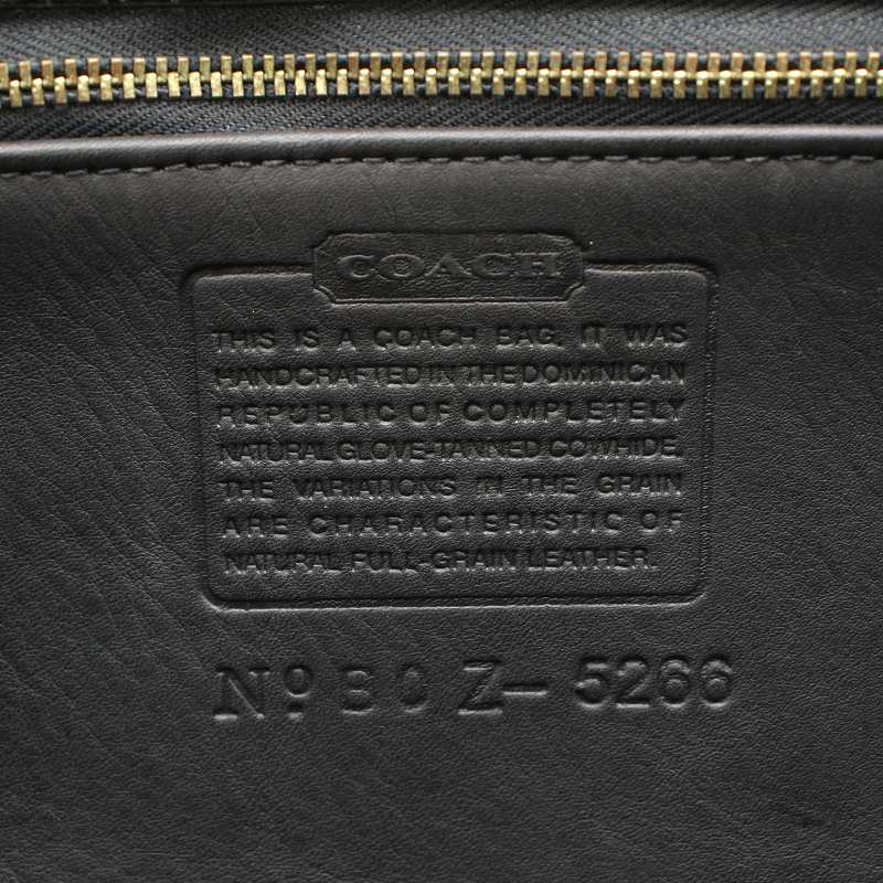 COACH オールドコーチ ビークマンブリーフX ビジネスバッグ 2WAY 黒