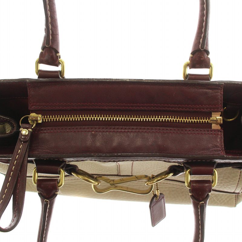 コーチ COACH 10212 ハンプトンズ ペブルドレザー キャリオール 