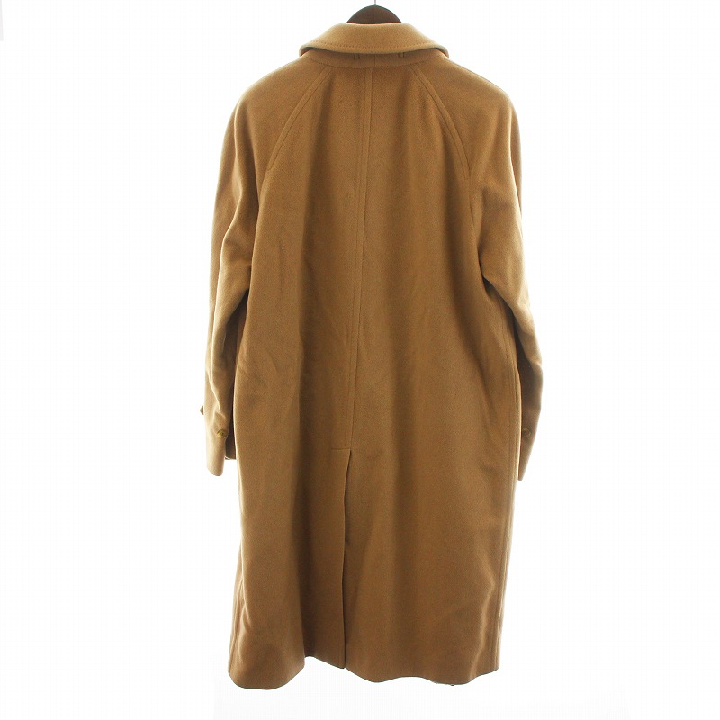 カシミヤ100%】 バーバリーズステンカラーコートバルマカーンコート比翼