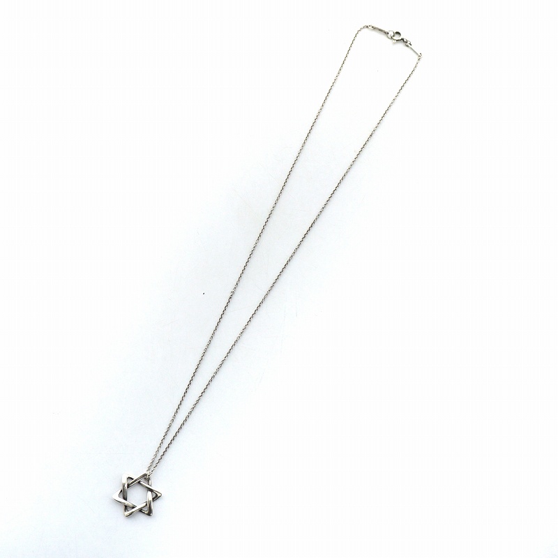 ティファニー TIFFANY & CO. ネックレス スターオブダビデ 六芒星