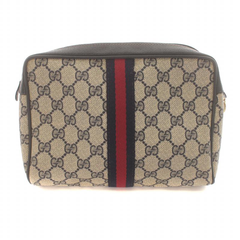 グッチ GUCCI ヴィンテージ セカンドバッグ クラッチバッグ シェリー 