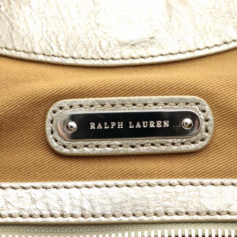 ラルフローレン RALPH LAUREN トートバッグ 編み込み フリンジ 