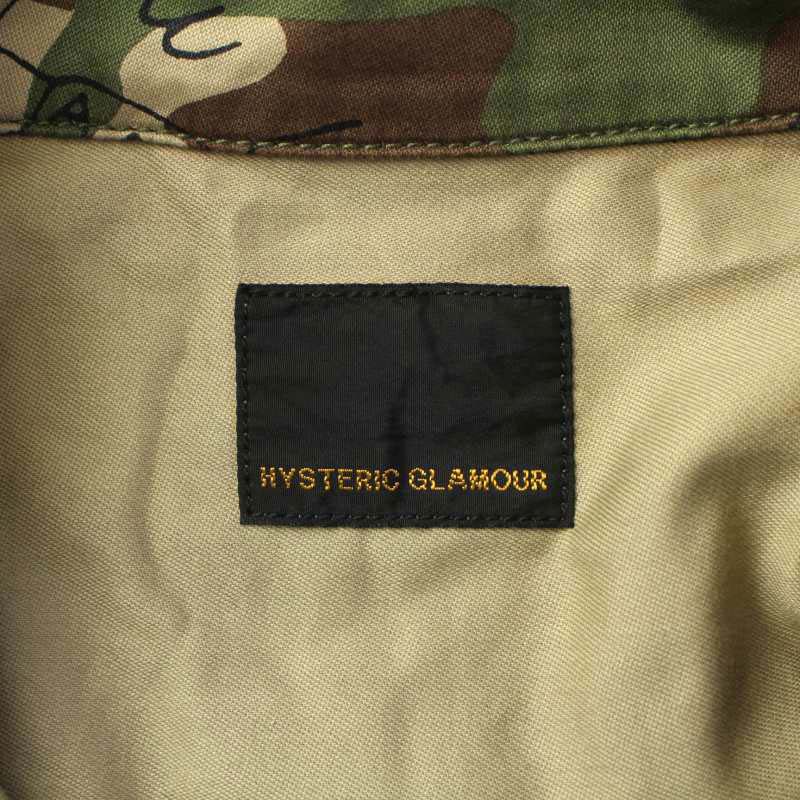 ヒステリックグラマー HYSTERIC GLAMOUR CAT THE HYS ステンカラー 