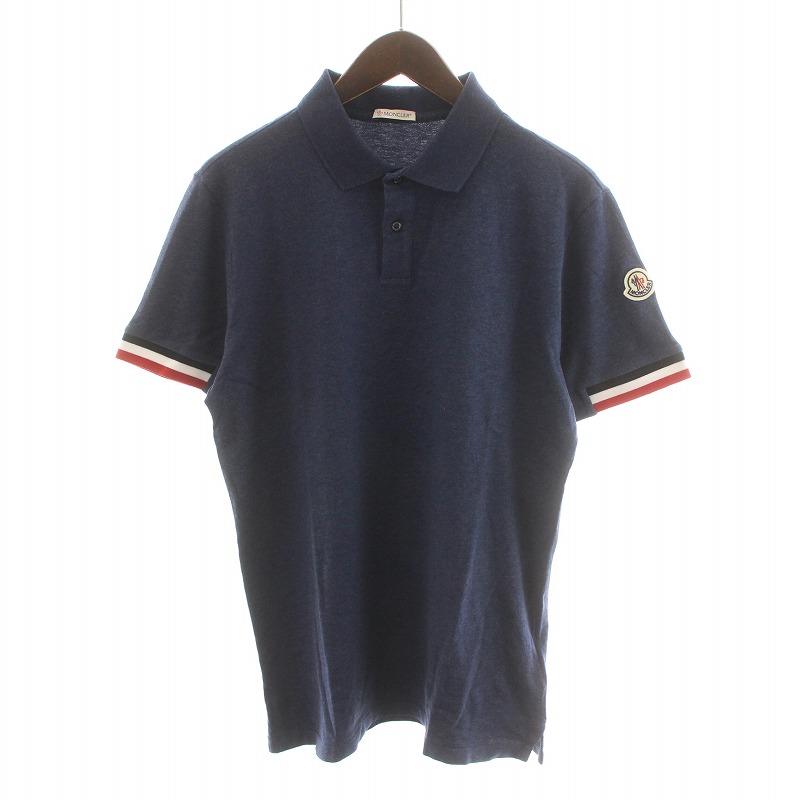 モンクレール MONCLER 22SS S/S POLO ポロシャツ 半袖 ロゴ ワッペン