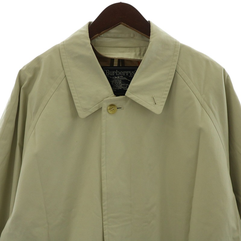 Burberrys バーバリー 裏地ノバチェック ラグラン ステンカラーコート BURBERRYS(バーバリーズ) 裏地ノバチェック総柄 コットン