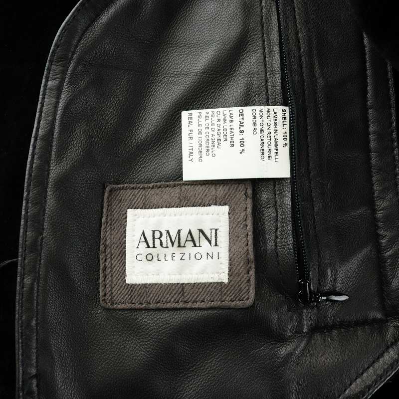 アルマーニ コレツィオーニ ARMANI COLLEZIONI ムートンコート