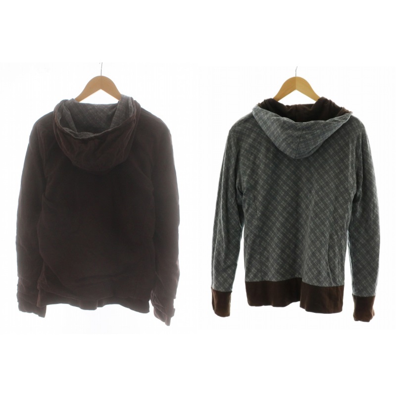 BURBERRY ロゴ ブラック フード付きパーカーMサイズ バーバリー メンズ