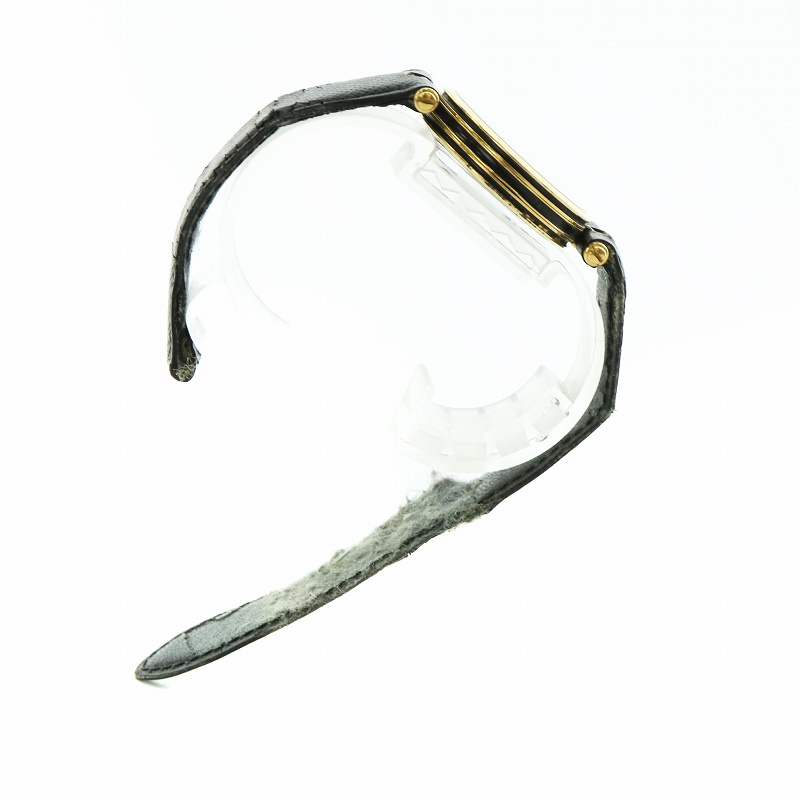 すえグッチ　クォーツ　ゴールド　腕時計　レザー　クロコ　ブラック 高級腕時計 | メンズ＆レディース 高級時計 | グッチ公式