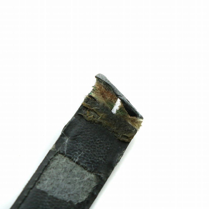 すえグッチ　クォーツ　ゴールド　腕時計　レザー　クロコ　ブラック グッチ GUCCI 腕時計 ウォッチ クォーツ レザーベルト ラウンド