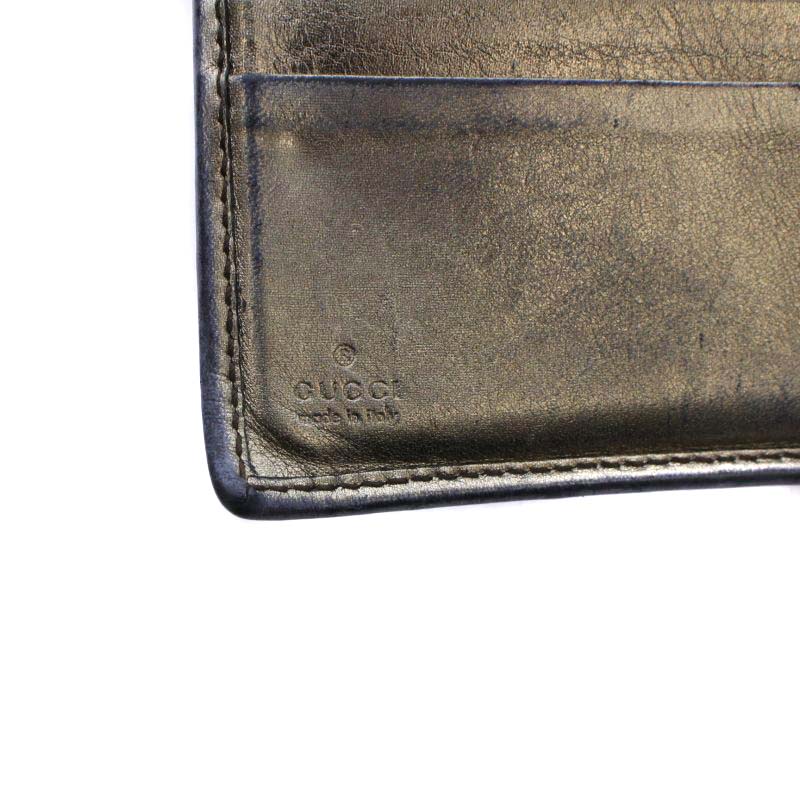 【訳あり】GUCCI ゴールド 二つ折り財布 GUCCI グッチ 二つ折り財布 レディース ベージュ 774332 FACYR