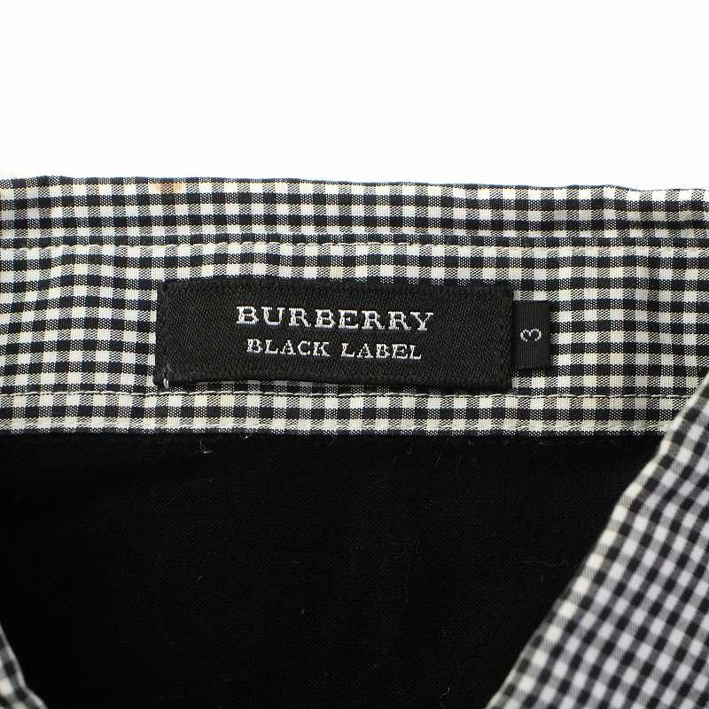 ブラックレーベル ｷﾞﾝｶﾞﾑﾁｪｯｸ ポロ L