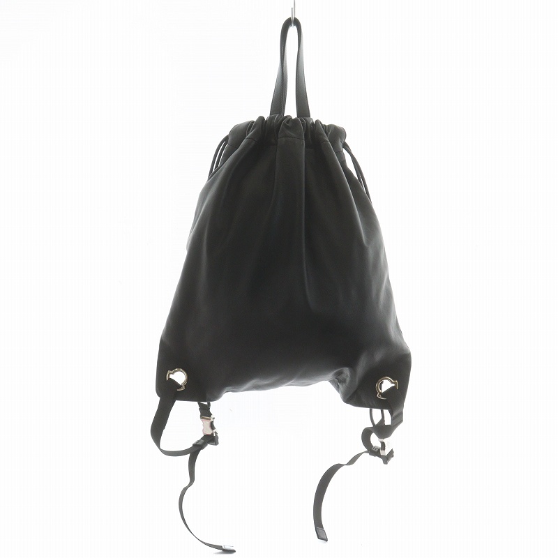 モンクレール Moncler KINLY 巾着 バックパック リュック ブラック