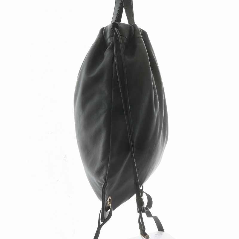 モンクレール Moncler KINLY 巾着 バックパック リュック ブラック