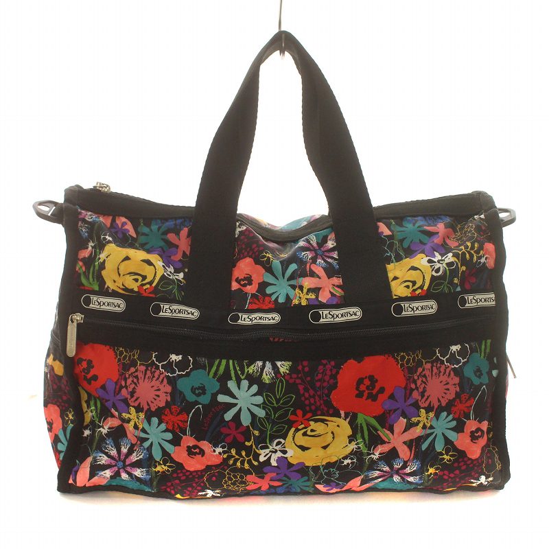 レスポートサック LesportSAC ボストンバッグ ハンドバッグ 花柄 