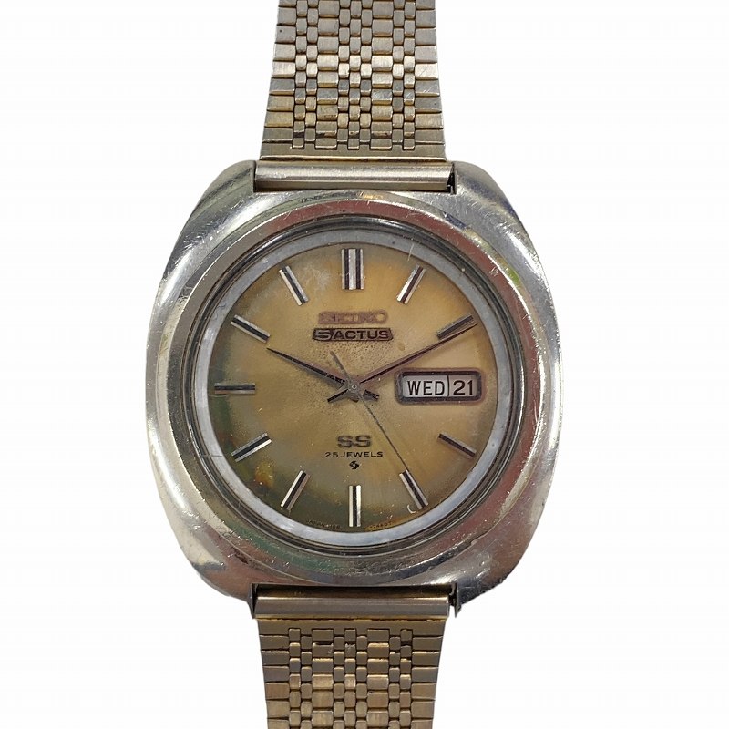 セイコー SEIKO 5 ACTUS SS 25J 25石 アクタス 腕時計 自動巻き 