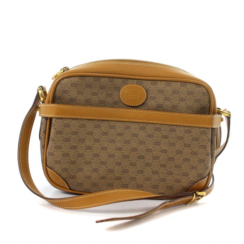 グッチ GUCCI オールドグッチ ヴィンテージ ショルダーバッグ マイクロ 