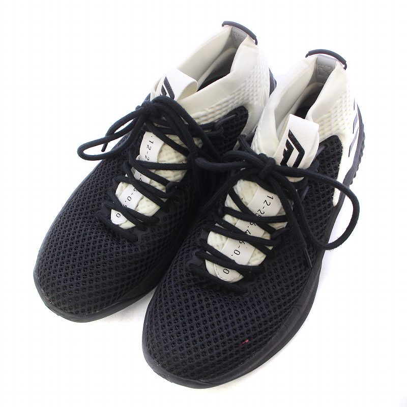 極美品　アディダス adidas Dame バスケット　バッシュ 29cm 靴 adidas アディダス Dame 9 デイム ロー JI1938 黒/青