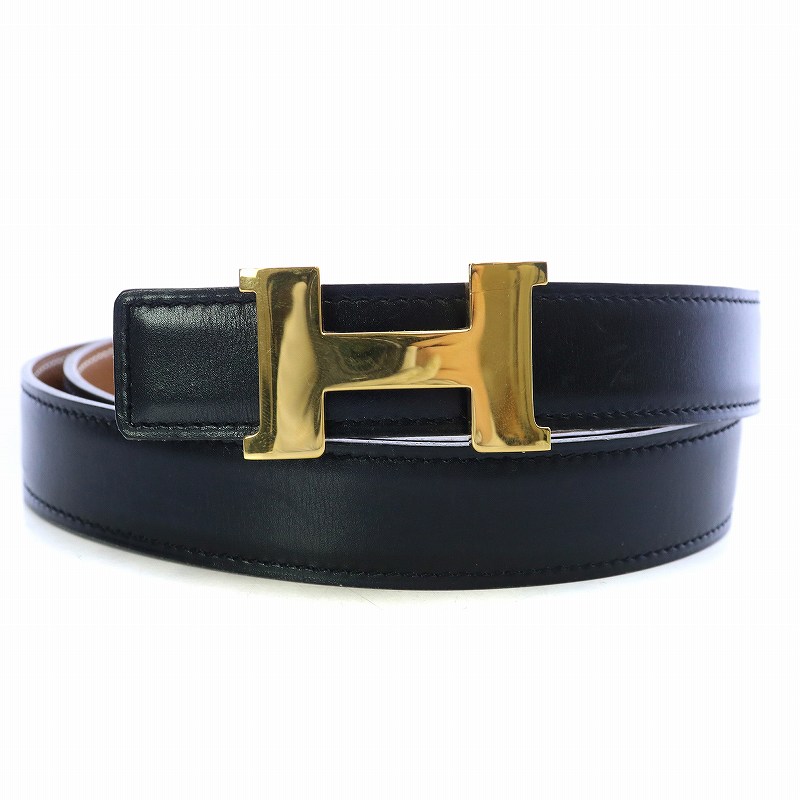 エルメス HERMES □A刻印 1997年製 コンスタンス ベルト リバーシブル 