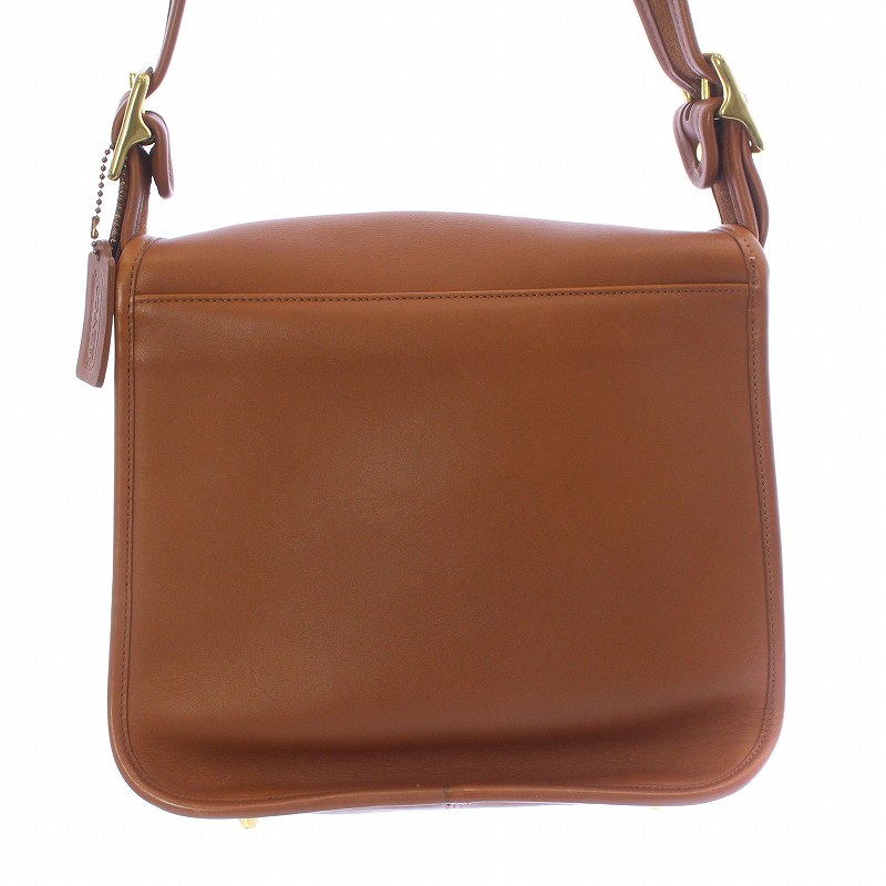 コーチ COACH オールドコーチ ショルダーバッグ オールレザー フラップ  