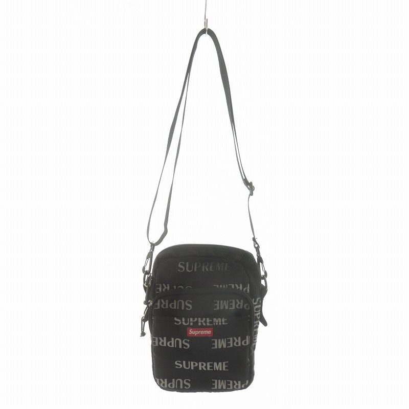 シュプリーム SUPREME 16AW 3M Reflective Repeat Shoulder Bag  