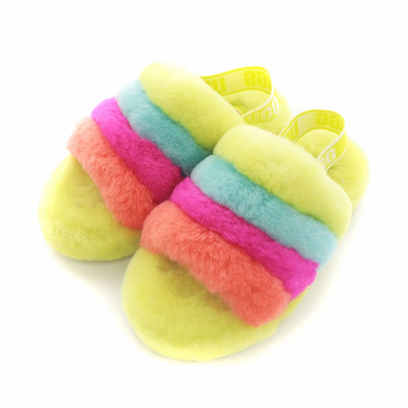 アグ UGG フラッフ イヤー スライド Fluff Yeah Slide ファーサンダル 