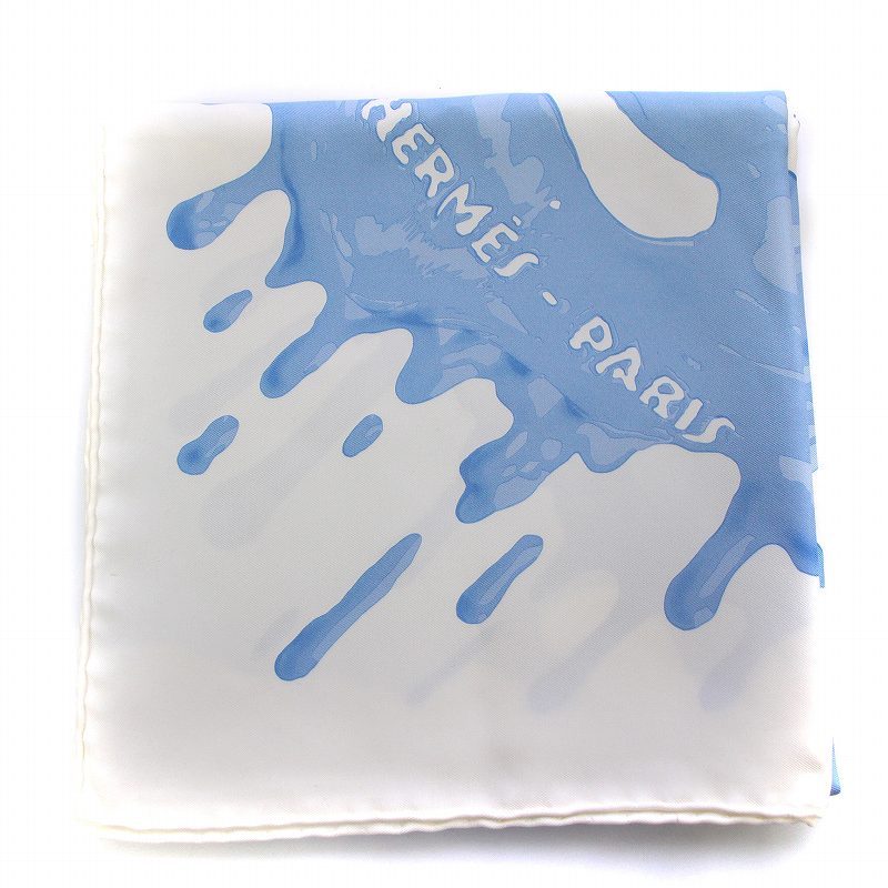 エルメス HERMES カレ90 Peinture Fraiche ペンキ塗りたて スカーフ 絹 