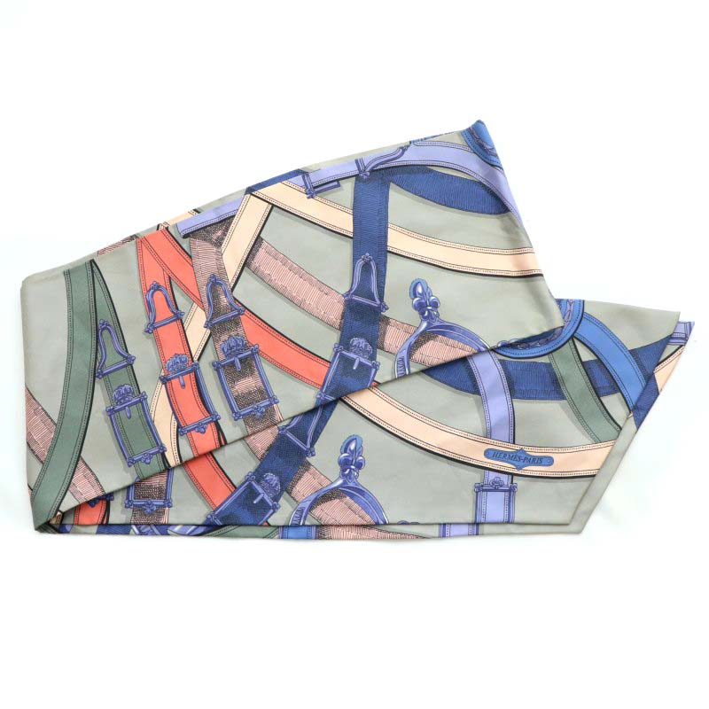 ★美品★ エルメス ツイリー H.d'Origny 楽天市場】◇ミウラ◇エルメス HERMES マキシツイリー H.d