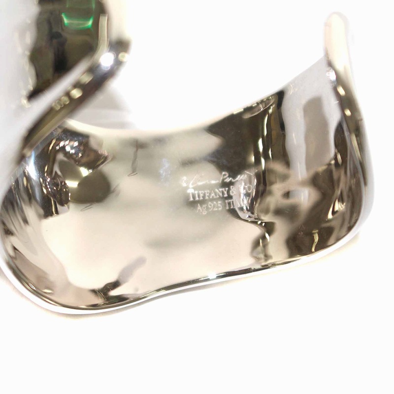 TIFFANY & Co. ティファニー バングル ボーンカフ 925 シルバー