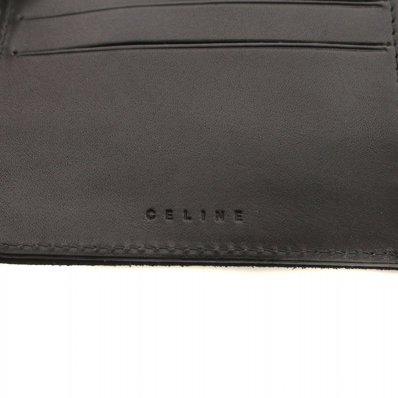 セリーヌ CELINE 二つ折り財布 ウォレット トリオンフ柄 セリーヌ CELINE 二つ折り財布 ウォレット トリオンフ柄