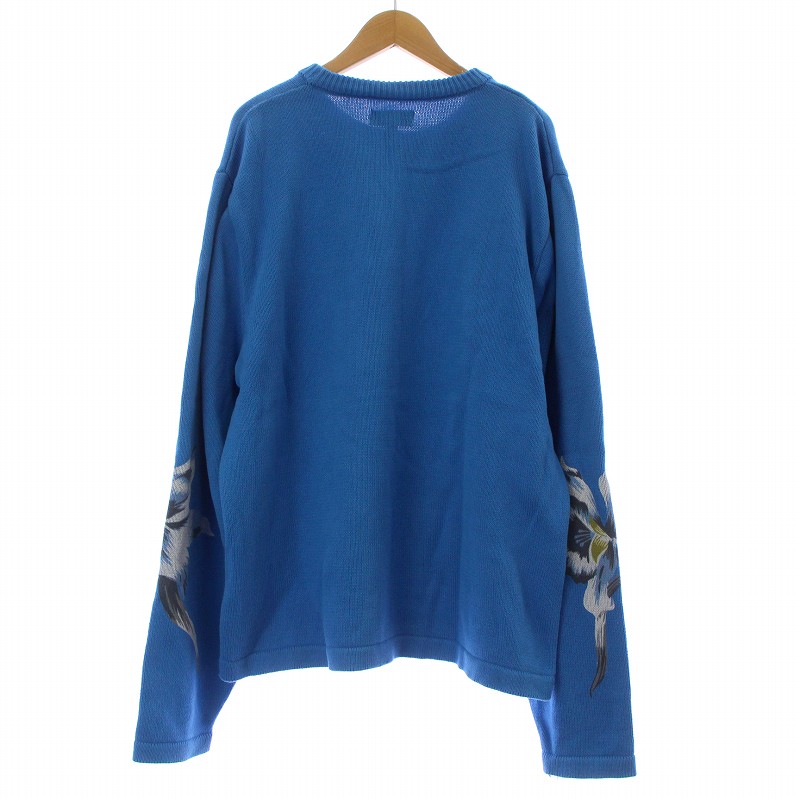 ステューシー STUSSY ORCHID SWEATER ニット セーター 長袖 クルー 