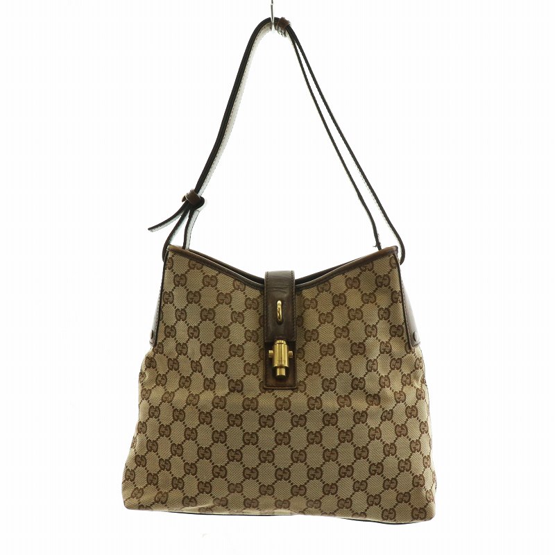 グッチ GUCCI ショルダーバッグ ニュージャッキー GG 茶