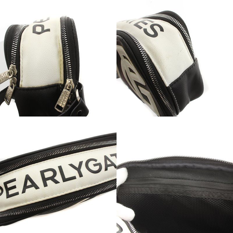 パーリーゲイツ PEARLY GATES ラウンドバッグ セカンドバッグ