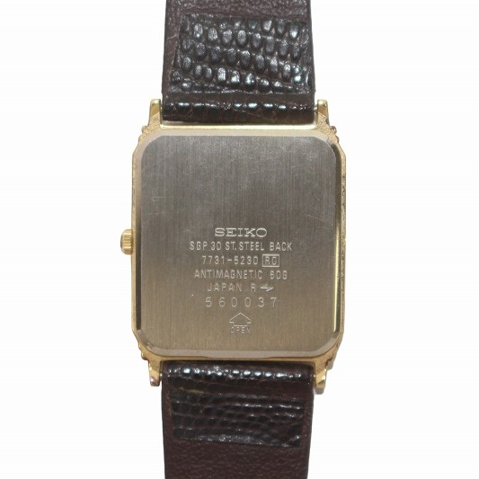 セイコー SEIKO Dolce ドルチェ 腕時計 ウォッチ クォーツ スクエア 