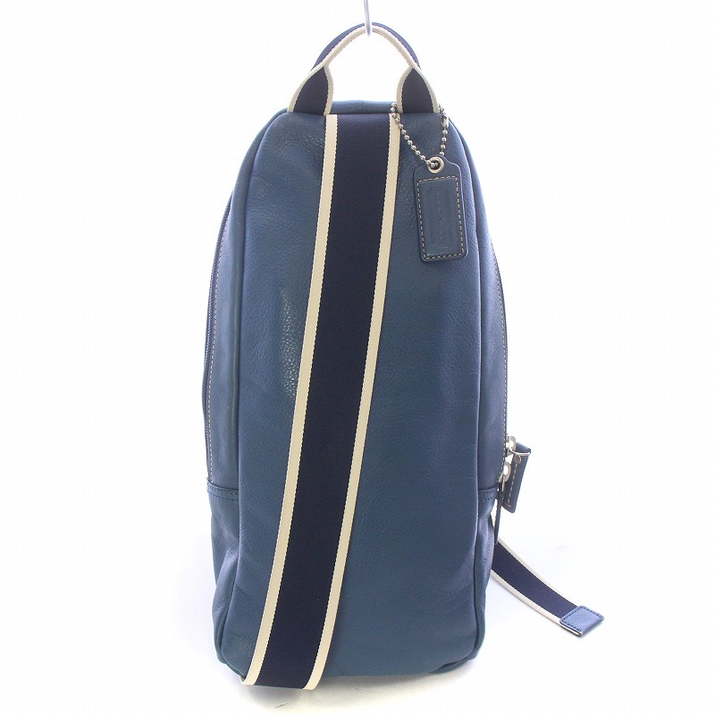 コーチ COACH ヘリテージウェブ レザー スリング ボディバッグ 