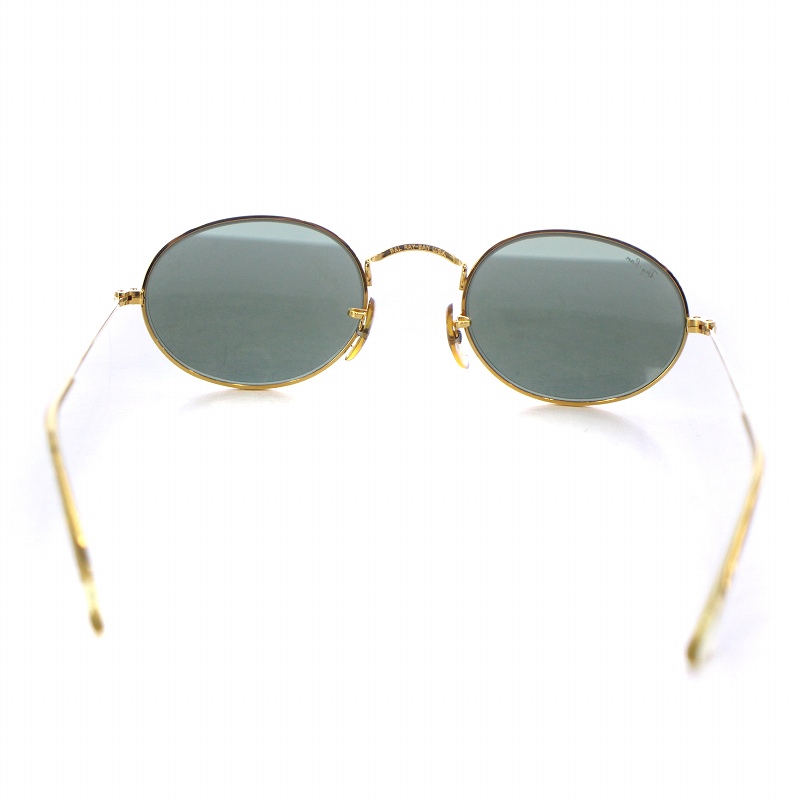 RAYBAN B&L オーバル　サングラス　ゴールド 廃盤 良品 B&L レイバン 金 ゴールドマット オルズ Orbs