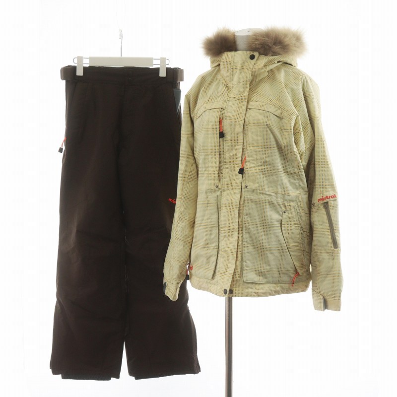 ミストラル mistral スキーウェア セットアップ 上下 スノーボード  