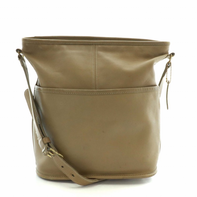 オールドコーチ　ショルダーバッグ　COACH コーチ COACH オールドコーチ ショルダーバッグ レザー ベージュ