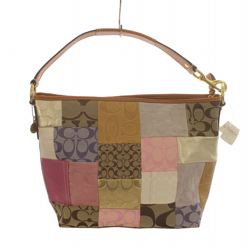 未使用品 コーチ COACH ショルダーバッグ トートバッグ シグネチャー  