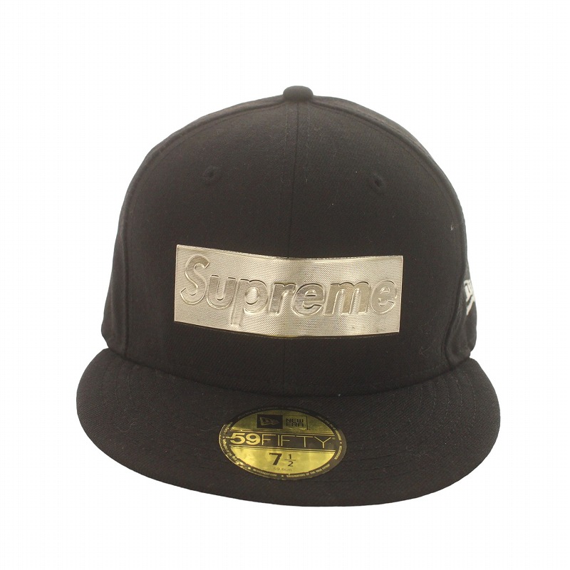 シュプリーム SUPREME × ニューエラ NEW ERA 16SS METALLIC BOX LOGO 