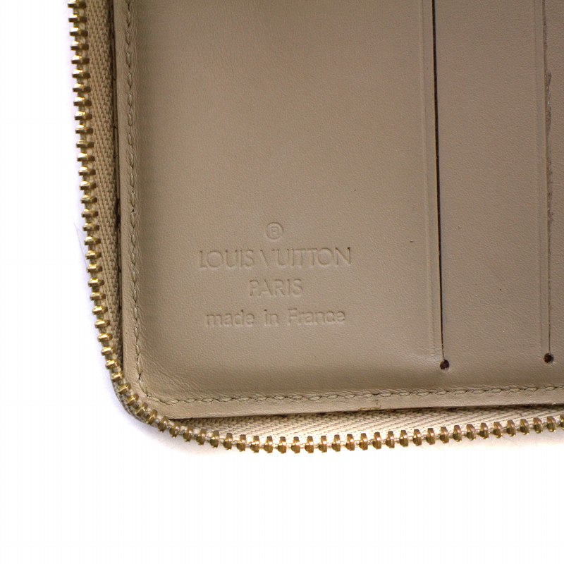 ルイヴィトン LOUIS VUITTON ヴェルニ ブルーム 二つ折り財布
