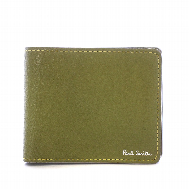 Paul Smith グリーン 二つ折り財布 Paul Smith グリーン 二つ折り財布