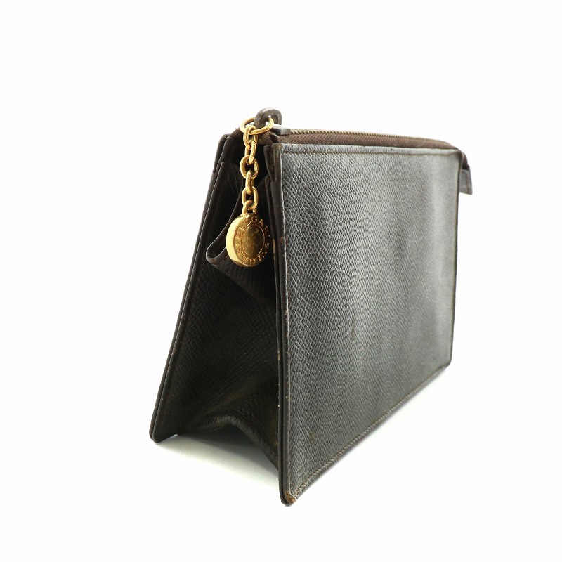 ブルガリ BVLGARI ポーチ 小物入れ ミニ クラッチバッグ グレイン 