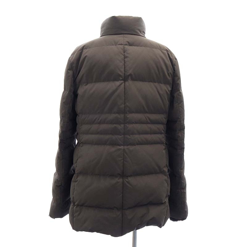 BURBERRY LONDON バーバリーロンドン ダウン コート ファー付 42 がめ  