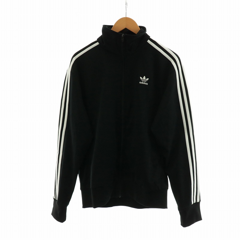 adidas ジャージ Mサイズ 黒 （中古・古着通販】adidas