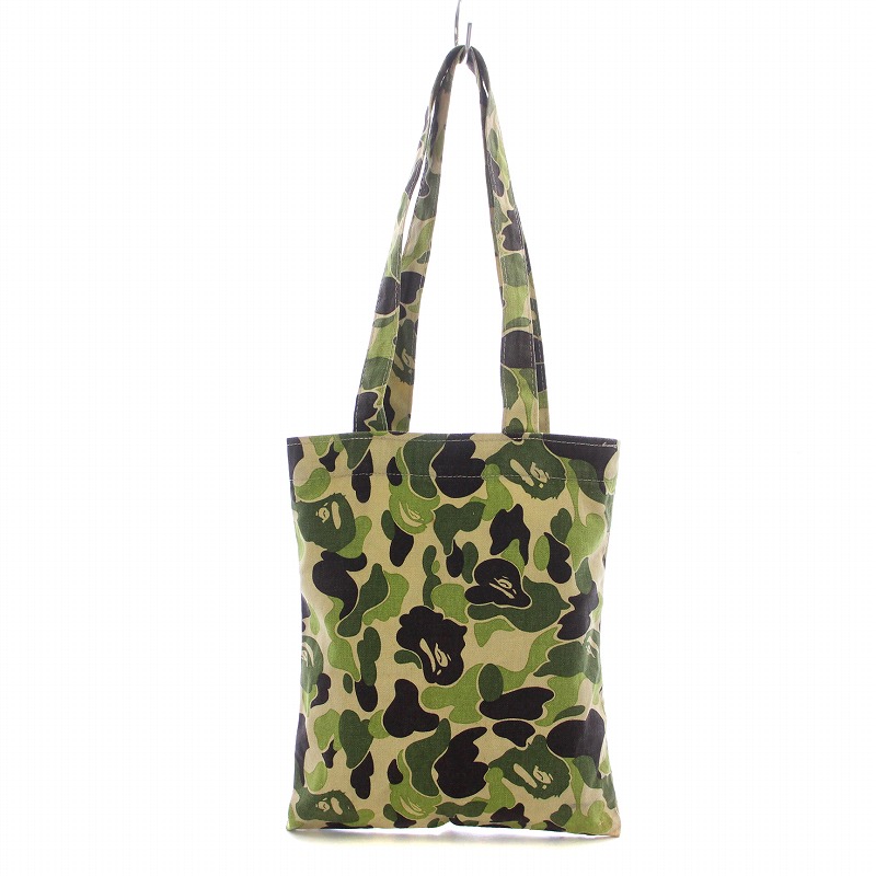 アベイシングエイプ A BATHING APE トートバッグ ハンド ミニ